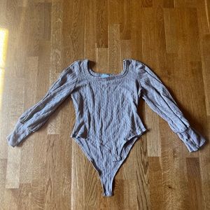 Pink lily brown body suit